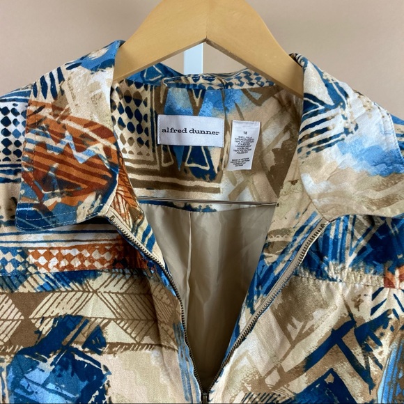 Alfred Dunner Montana Sky Western Jacket Size 18 - Picture 2 of 13